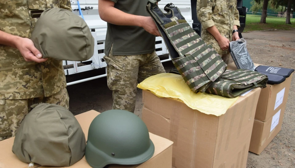 Бронежилети з Румунії