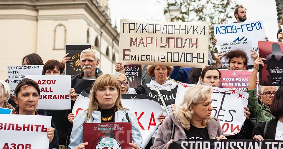 акція на підтримку захисників Азовсталі