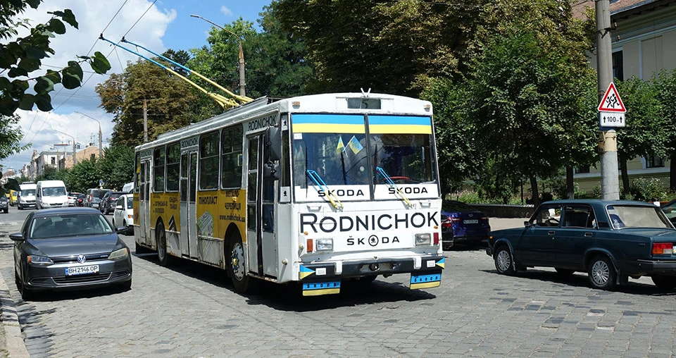 тролейбус, Чернівці