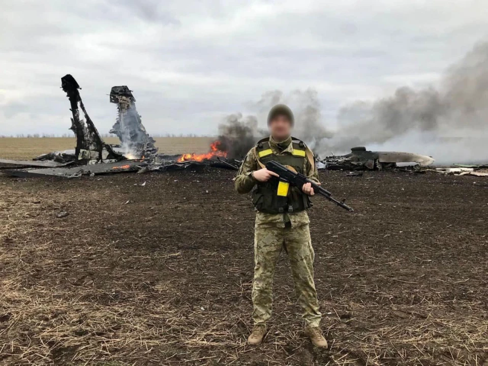Прикордонника, який узяв у полон командира російської авіачастини, нагородили "За заслуги перед ЗСУ"