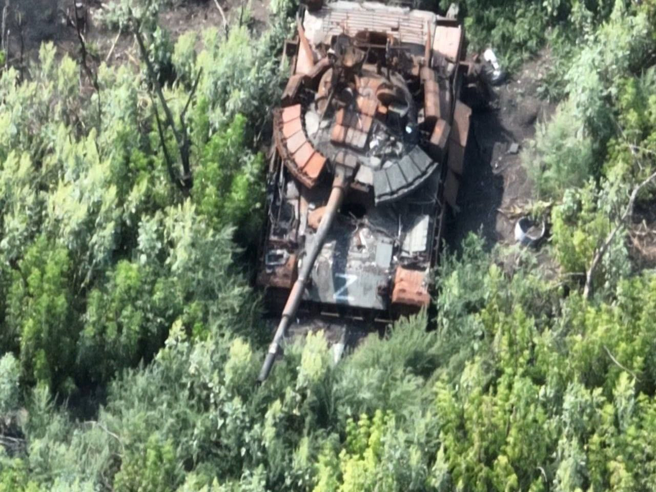На Запорізькому напрямку ЗСУ знищили російський танк і дві ворожі БМП