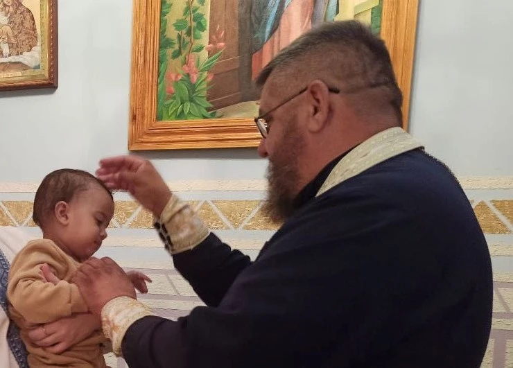 У Луцькому слідчому ізоляторі вперше охрестили дитину