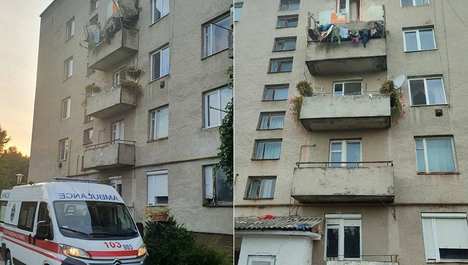 обвал балкона