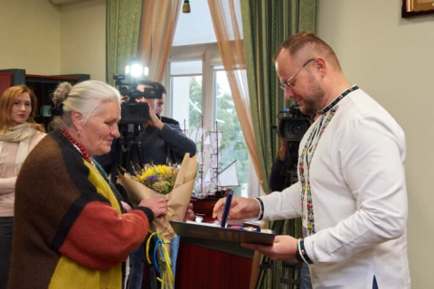Галини Марцинюк на зустрічі з Ігорем Поліщуком