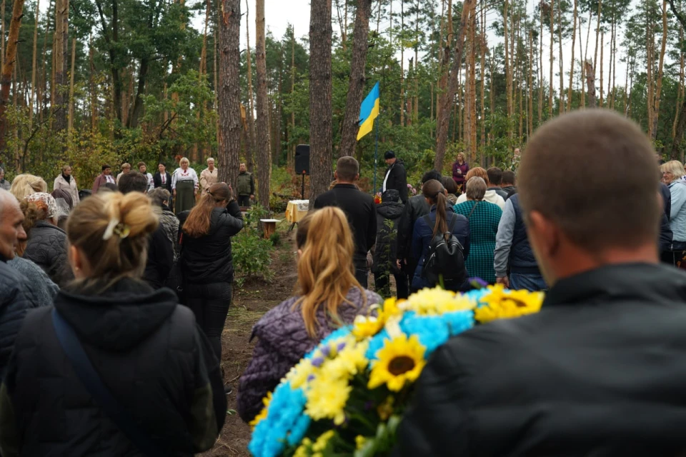 68 родин вшанували пам'ять рідних їм захисників Мощуна, які полягли в битві за Київ