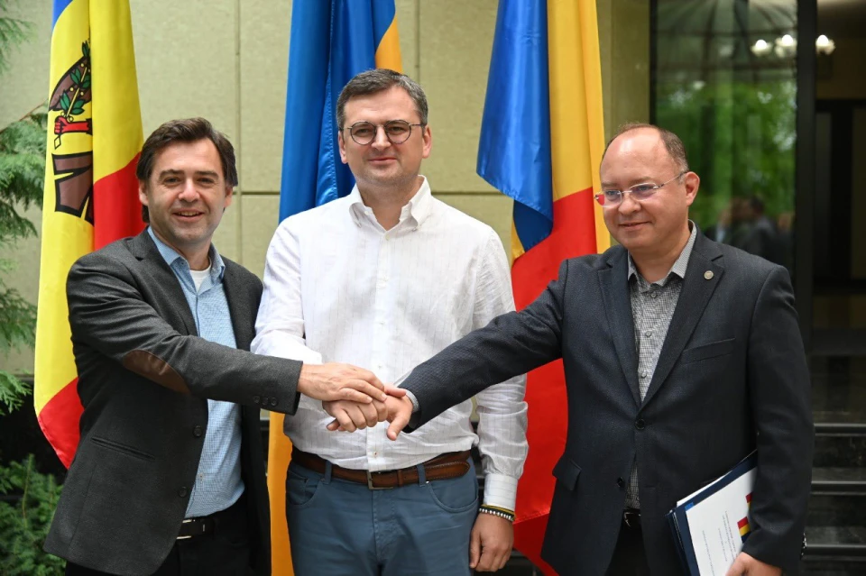 Міністри закордонних справ Молдови, Румунії та України запускають тристоронній формат взаємодії