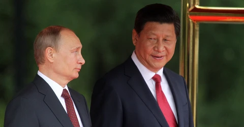 Путін та Сі Цзіньпін