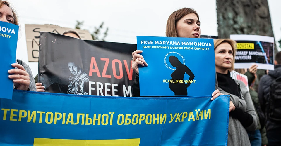 акція на підтримку жінок-військовополонених у Львові