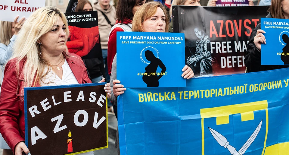 акція на підтримку жінок-військовополонених у Львові