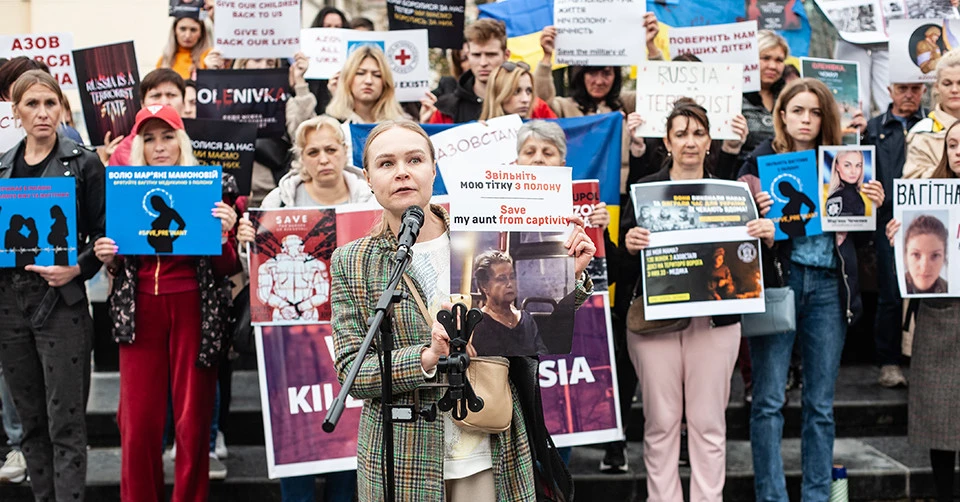 акція на підтримку жінок-військовополонених у Львові