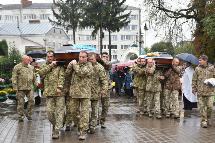 Прощання із загиблими Героями