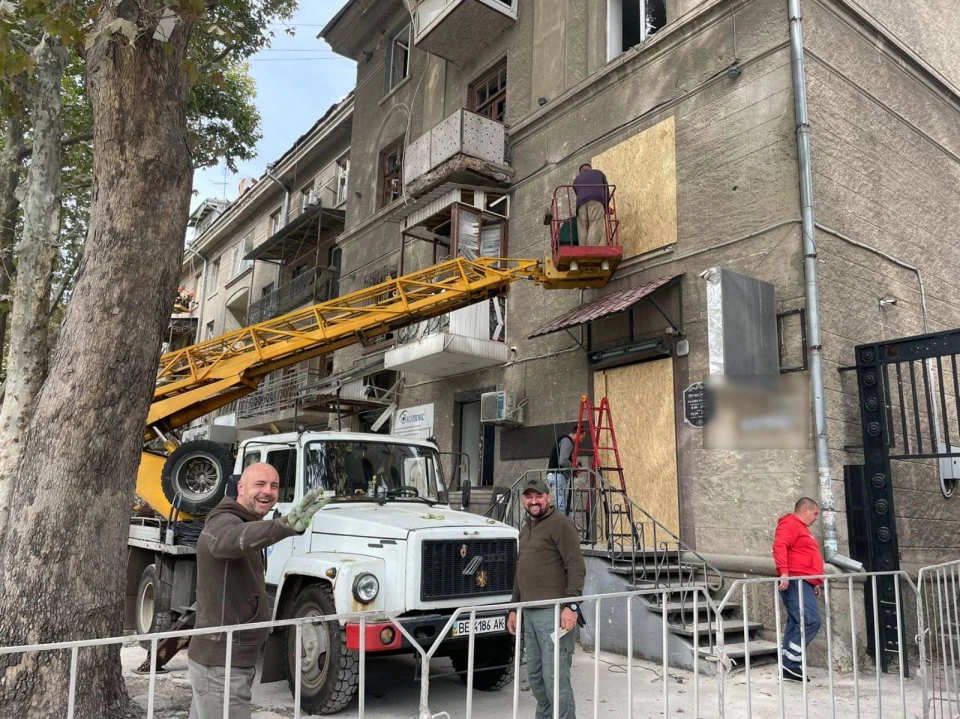 Франківські будівельники у Миколаєві
