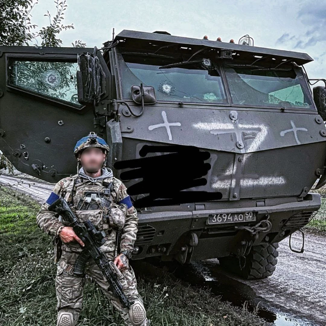 ЗСУ здобули російську бронемашину