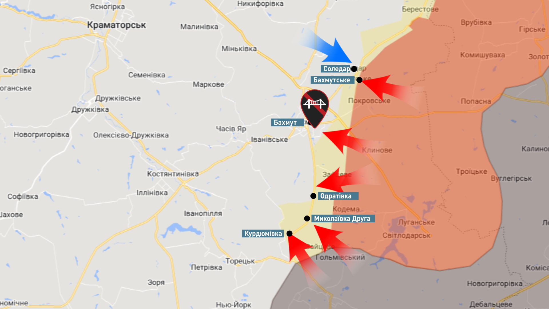 Russian forces focus assault power on Bakhmut direction - spokesman for ...