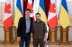 Джастін Трюдо і Володимир Зеленський
