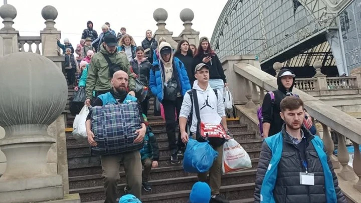 евакуйовані діти