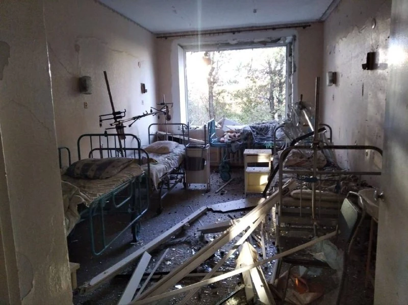обстріл, Харківщина, медзаклад