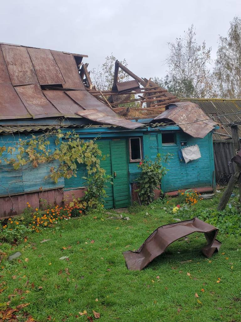 Сумщина після російського обстрілу