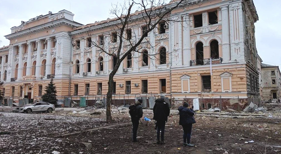 Іноземні журналісти у Харкові