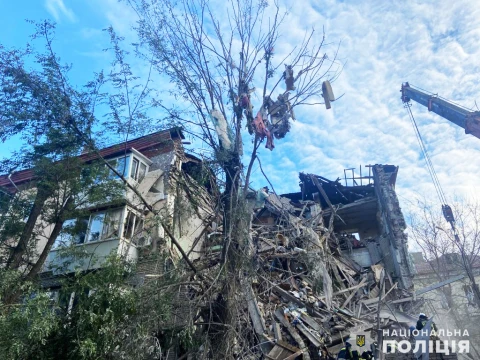 Удар по Запоріжжю 6 жовтня