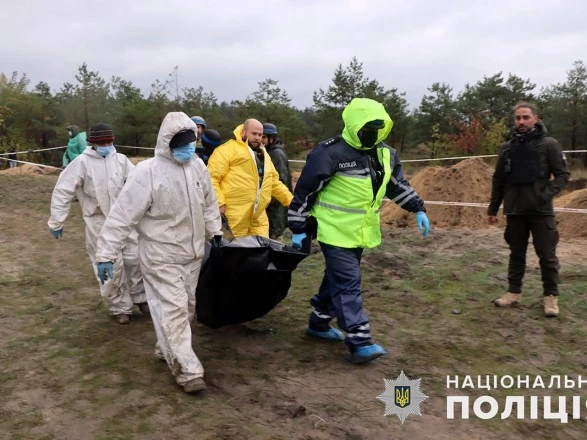 На деокупованих територіях Донеччині ексгумовано понад 120 тіл