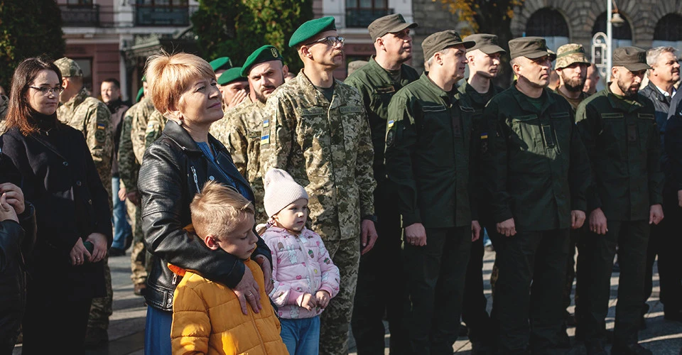 Нагородження відзнаками у Львові до Дня захисників та захисниць
