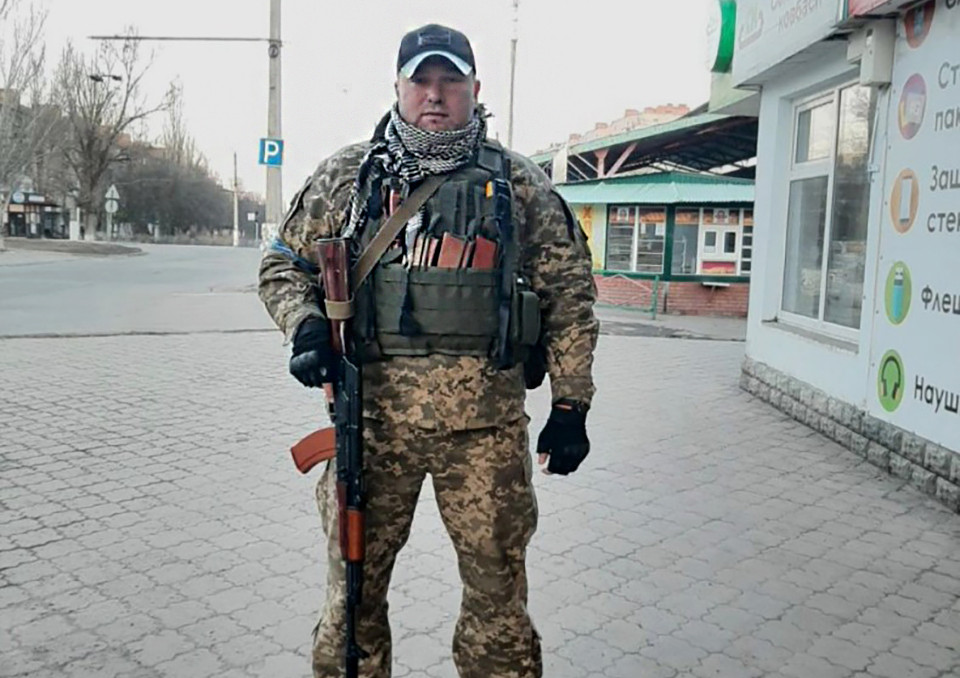 На фото Юрій Миколаєць