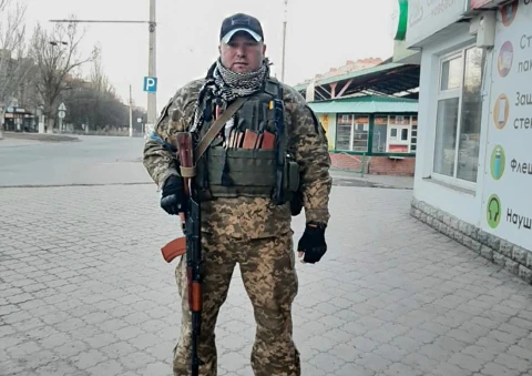 На фото Юрій Миколаєць