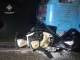 авто потрапило під потяг