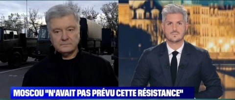 Петро Порошенко в інтерв'ю французькому телеканалу BFMTV