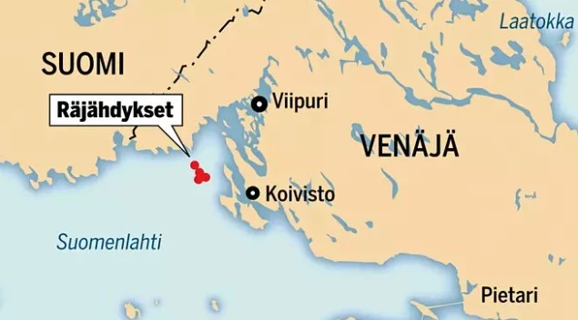 Вибухи у Фінській затоці