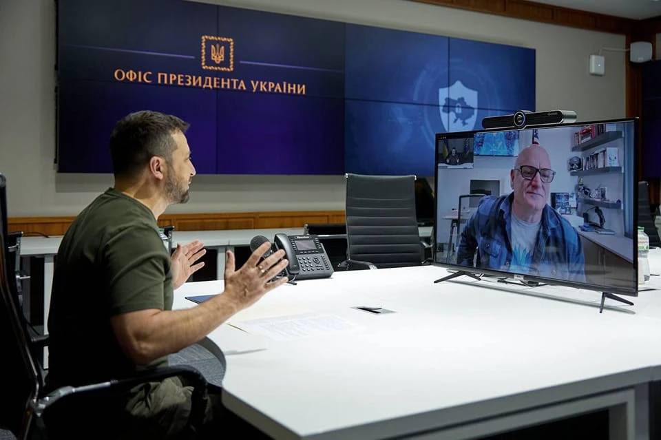 Зеленський і Келлі
