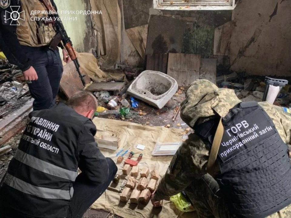 сховище боєприпасів окупантів
