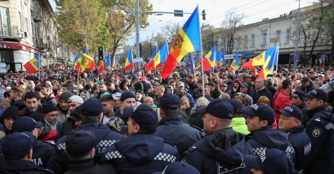 Молдова протести