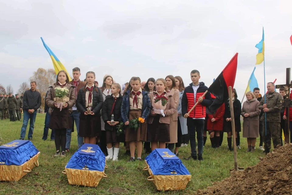 Перепоховання воїнів УПА