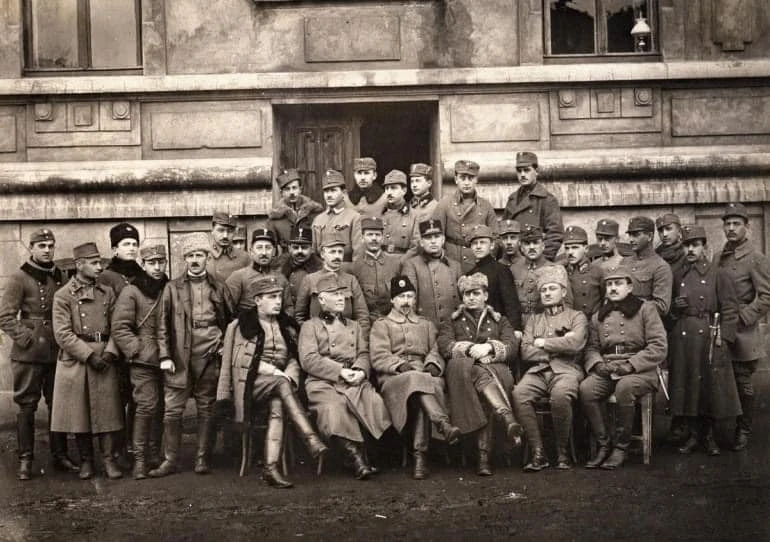 Старшини 2-го Корпусу Української галицької армії. Стрий. 1919 рік