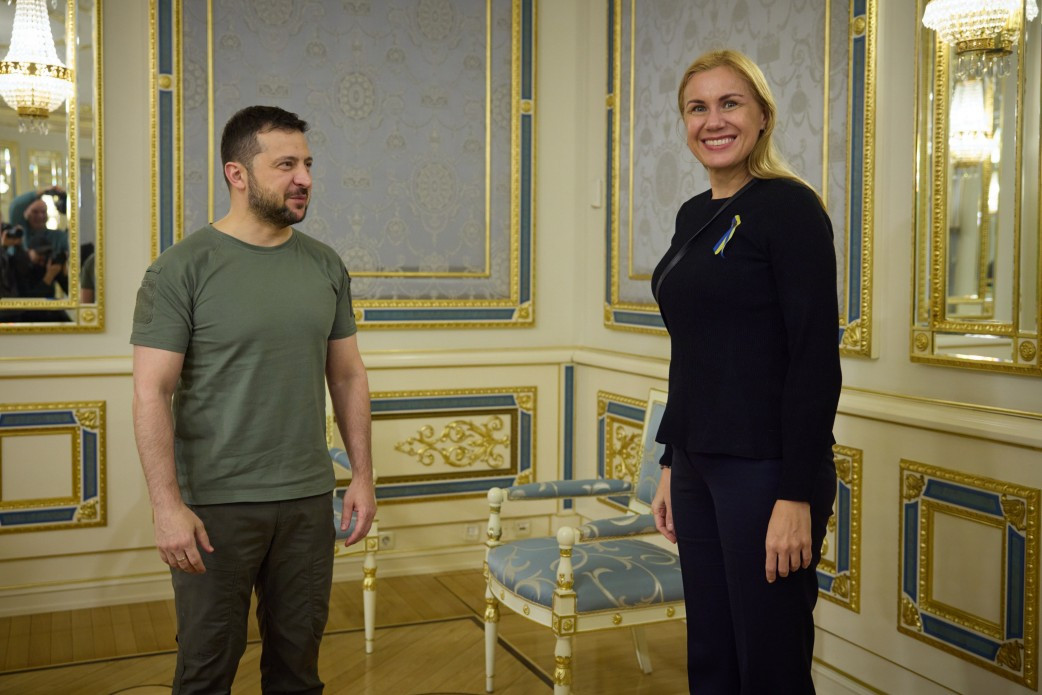 Кадрі Сімсон та Зеленський