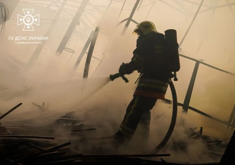 Пожежа у Дрогобичі