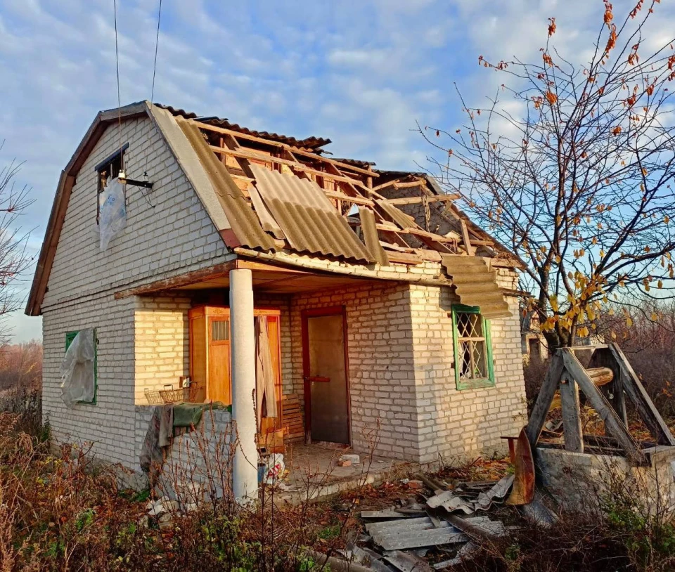 Зруйнований будинок, Дніпропетровщина