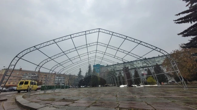 рівне намет для зігрівання
