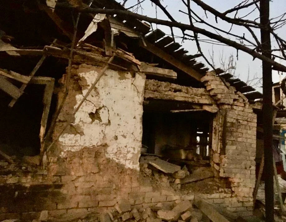 на фото: руйнування