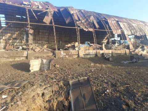 Наслідки ворожих обстрілів, Вільнянщина