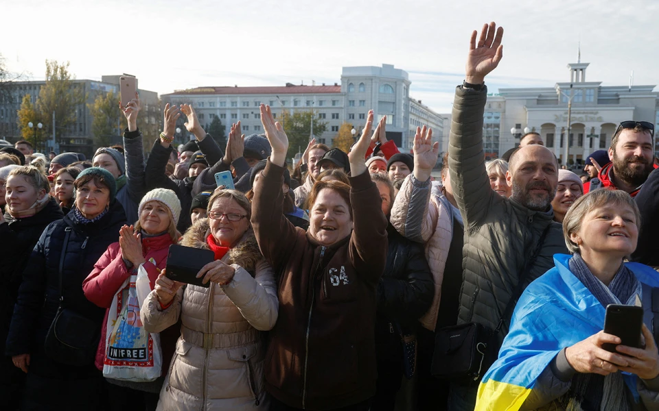 Зеленський відвідав звільнений Херсон