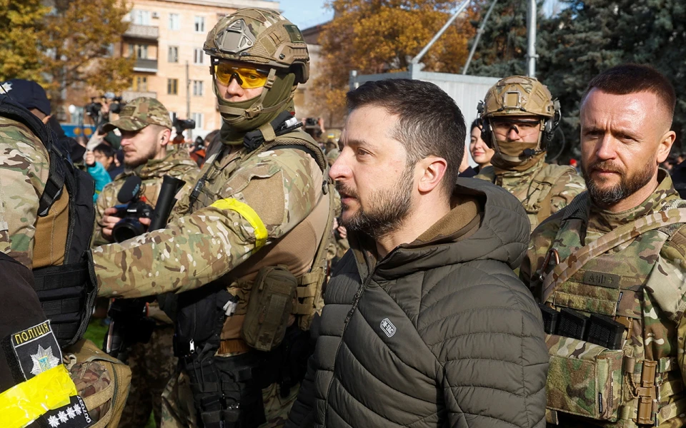 Зеленський відвідав звільнений Херсон