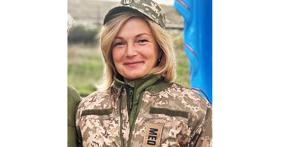 Тетяна Шевченко на позивний "Кобзар