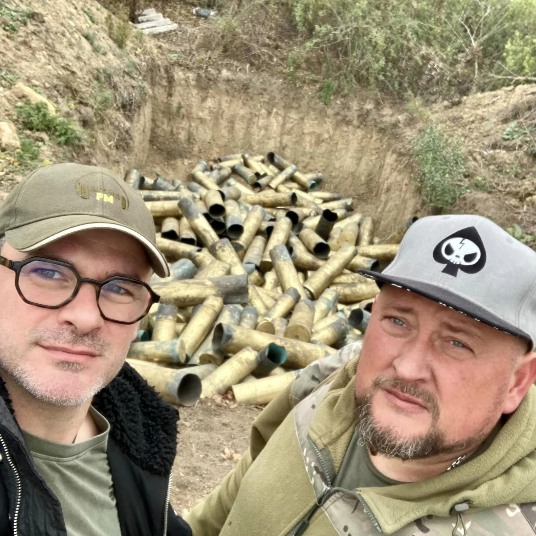 На фото: Арсен Мірзоян у Херсоні