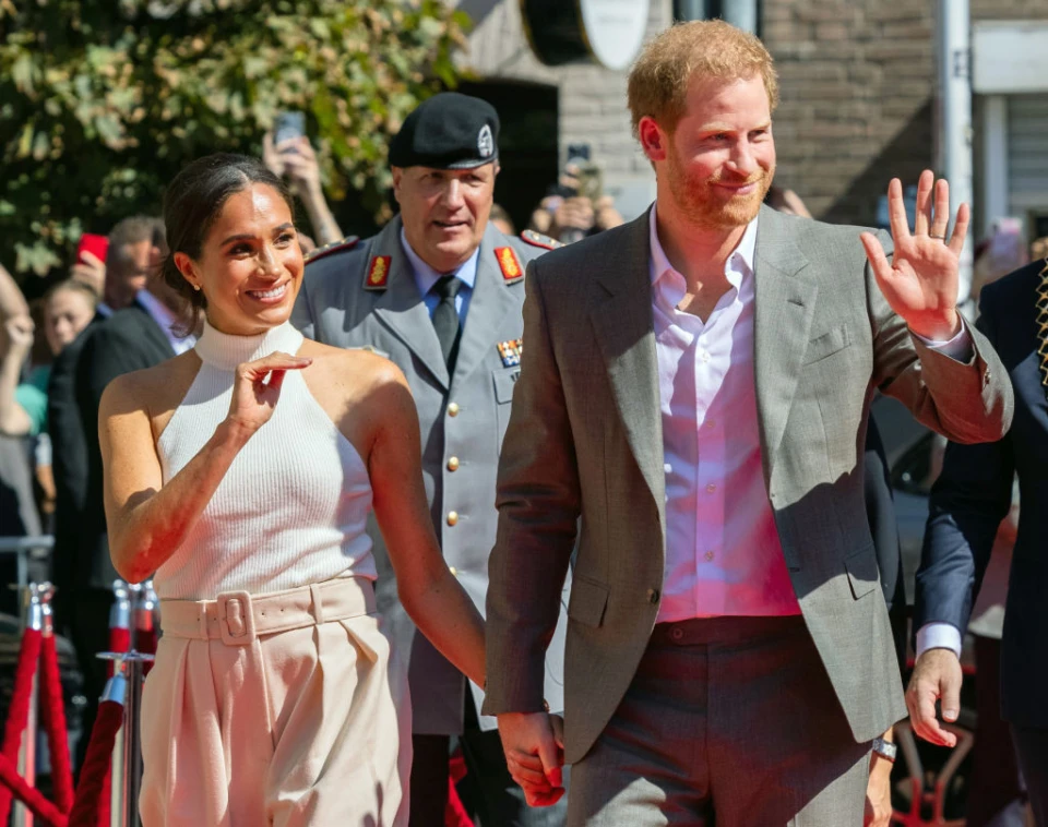 На фото: Меган Маркл та принц Гаррі
