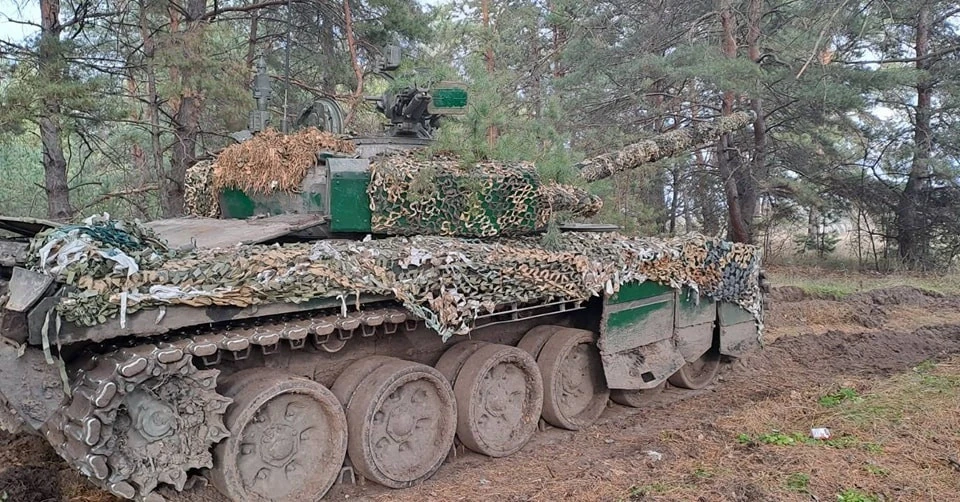 трофейний танк росіян