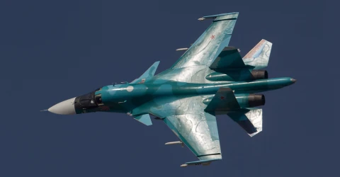 російський літак винищувач