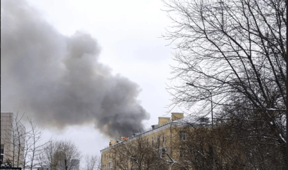 Пожежа в Москві